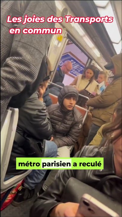 La joie des transports en commun à Paris