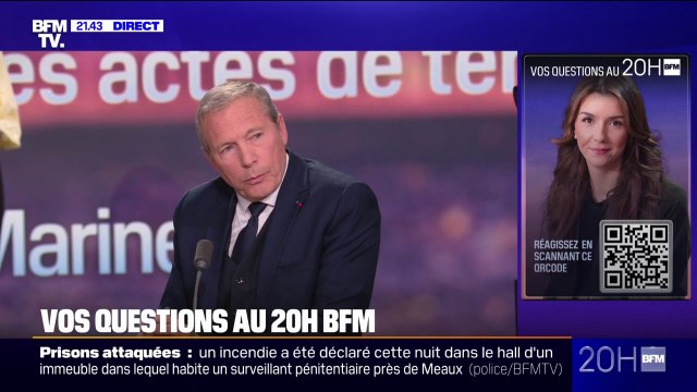 Attaques de prisons: s'agit-il d'actes de terrorisme? Vos questions au 20h BFM