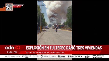 🚨¡Última Hora! Reportan fuerte explosión en Tultepec; daña tres viviendas