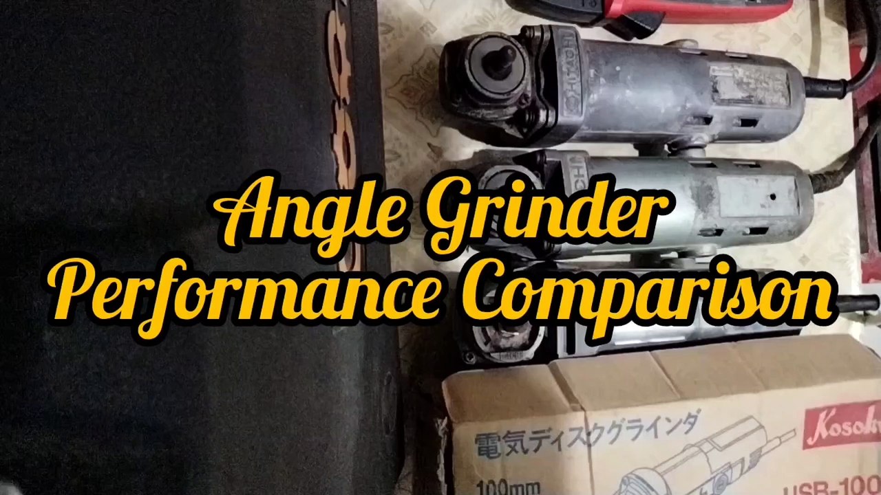 The Best Angle Grinder Performance Comparison | Kosoku