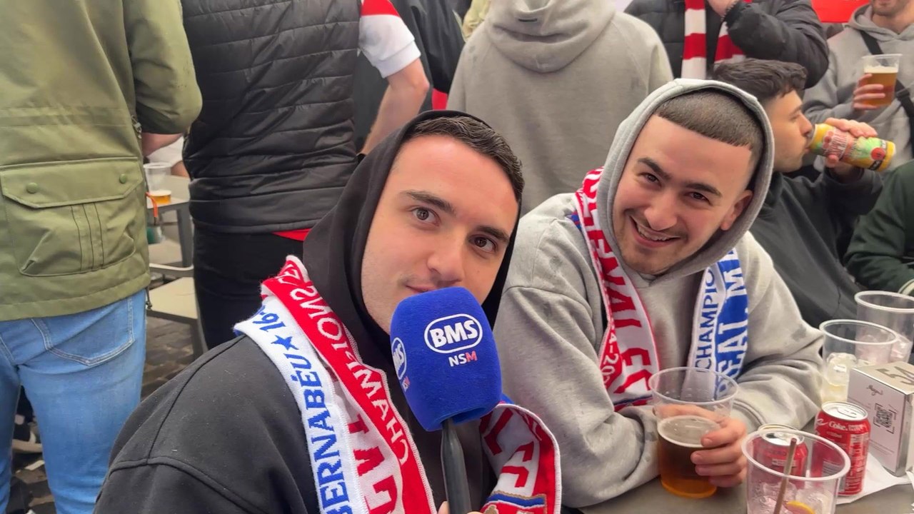 Arsenal fans react before huge 2nd leg clash in the Champions League