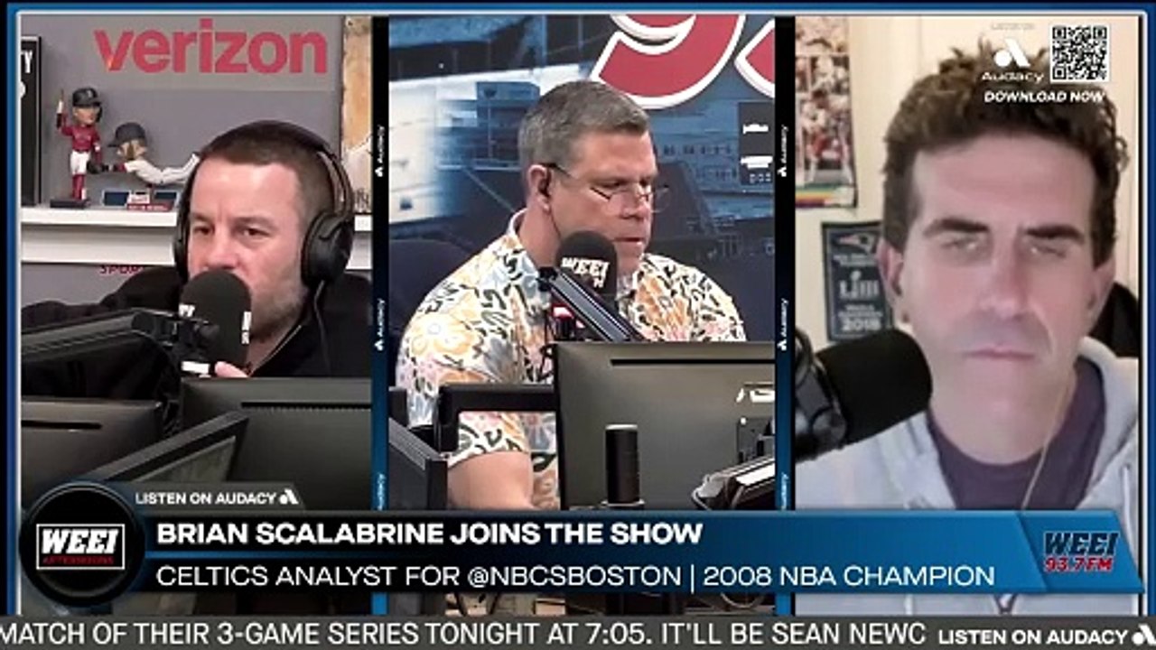 WEEI Afternoons: Brian Scalabrine reflects on the 2024-25 Celtics' 61-win season