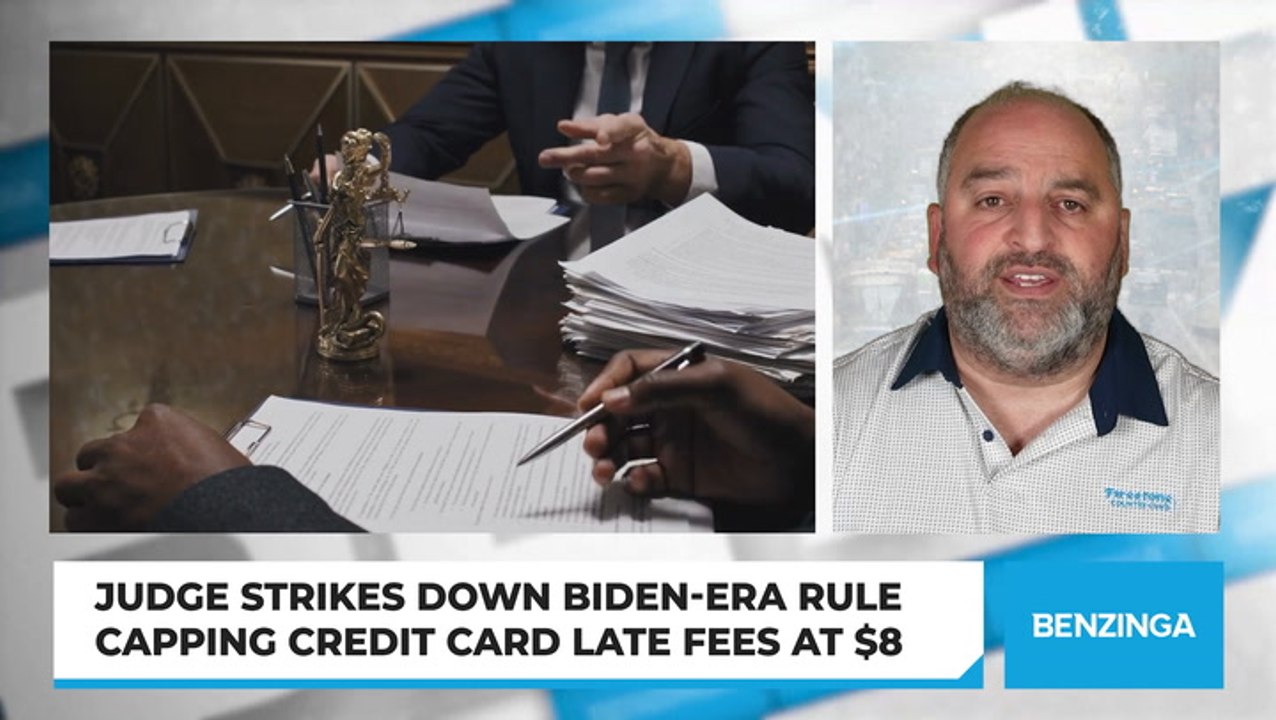 Judge Strikes Down Biden-Era Rule Capping Credit Card Late Fees At $8