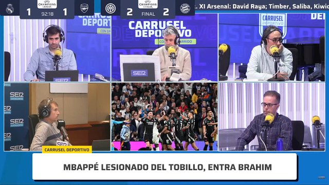 Martinelli sentencia el partido y la eliminatoria a la contra | Real Madrid 1 - Arsenal 2 | Carrusel Deportivo