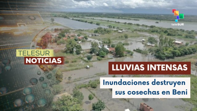 Inundaciones devastan viviendas y cosechas de campesinos e indígenas en Beni