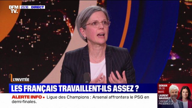 Sandrine Rousseau ( Les Écologistes ): Aujourd'hui, il y a une inégalité des personnes qui travaillent