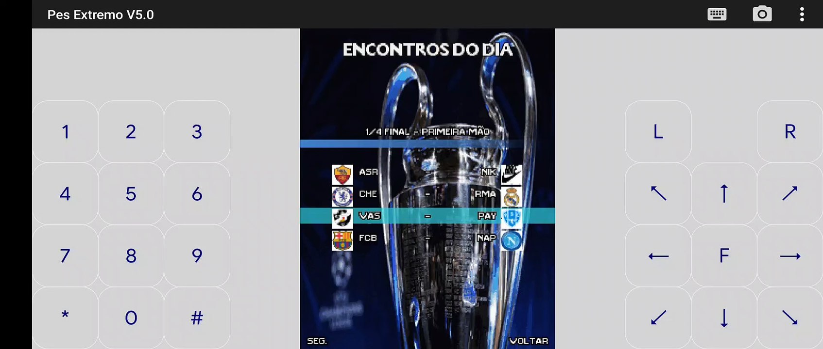 9 - Paysandu x Vasco - Quartas Ida - Campanha 1 - PES Java