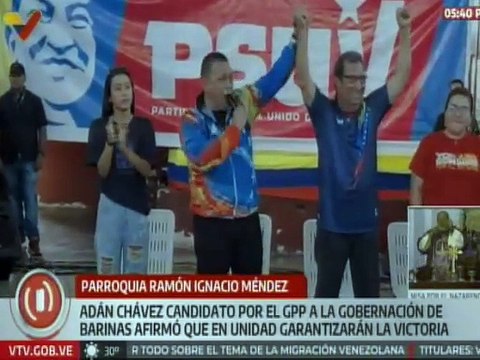 Barinas | Estructuras de base del PSUV reafirman su apoyo al candidato Adán Chávez