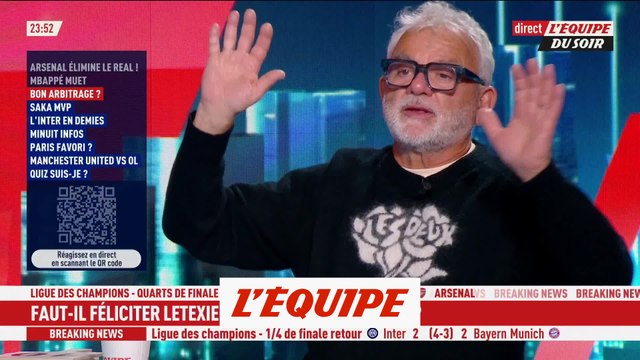 Letexier, une prestation réussie au sifflet de Real Madrid-Arsenal - Foot - Ligue des champions