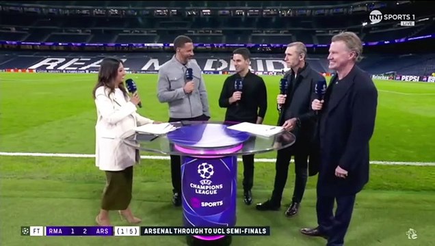 Mikel Arteta Post Match Reaction & Interview | Real Madrid vs Arsenal UCL reaction, Arteta interview