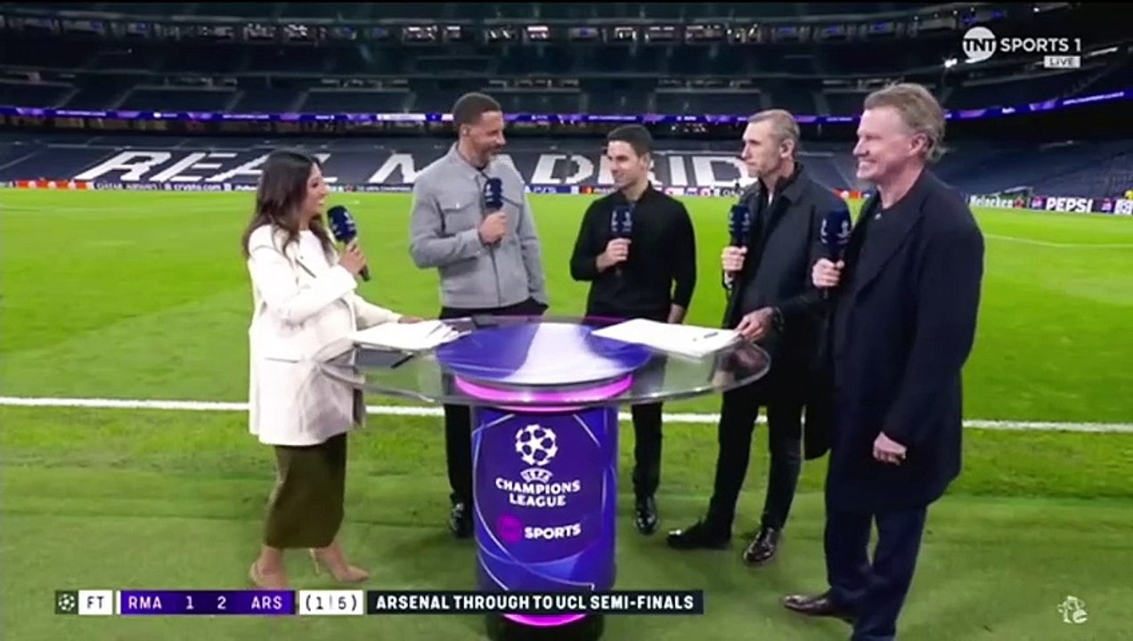Mikel Arteta Post Match Reaction & Interview | Real Madrid vs Arsenal UCL reaction, Arteta interview