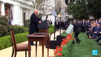 Primera ministra italiana llega a Washington para intentar poner fin a la guerra comercial