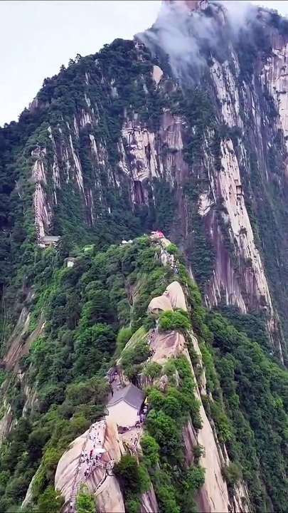 Huashan Aerial Photography / Photographie aérienne de Huashan