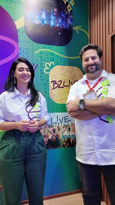 Luciana e Vitor da agência