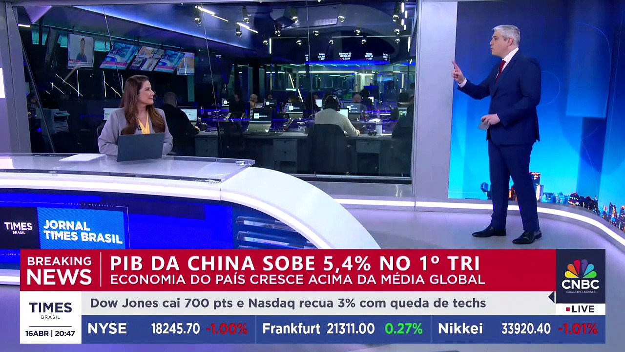 Economia da China cresce mais do que esperado no último trimestre; Marcelo Favalli traz detalhes