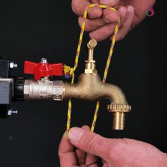 Remove a stuck faucet with this hack