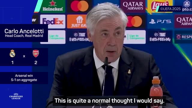 Real Madrid on 'the dark side' after UCL exit - Ancelotti