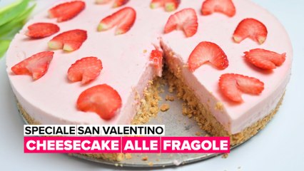 Speciale San Valentino: Cheesecake alle fragole