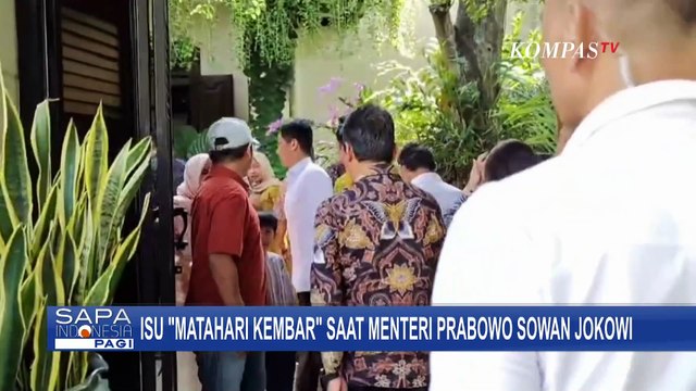 Ramai Menteri Prabowo Kunjungi Rumah Jokowi, Isu 'Matahari Kembar' Kembali Mencuat