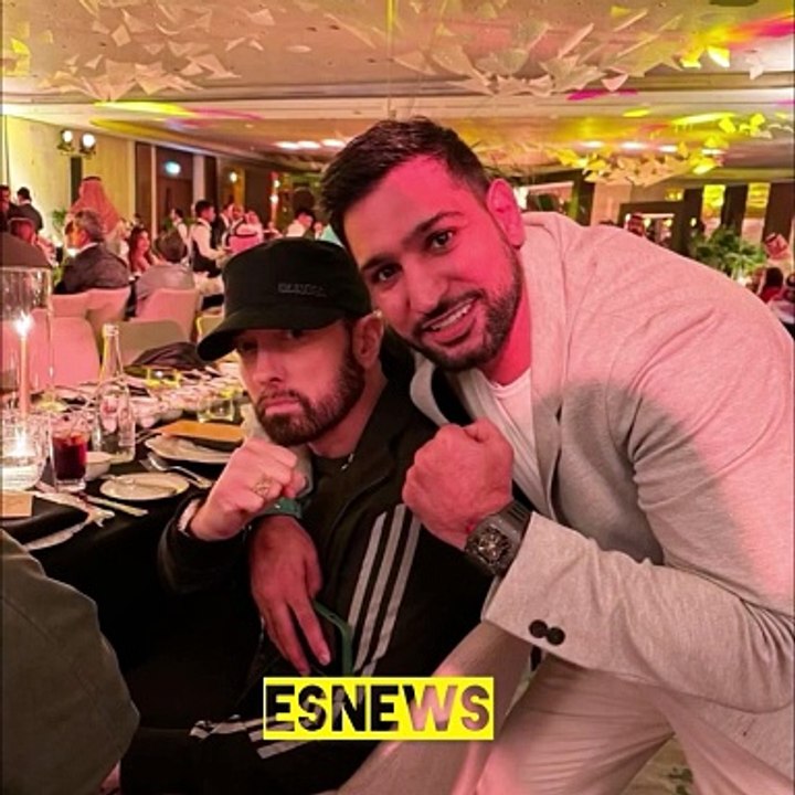 EPIC!!!  Mike Tyson Eminem Cristiano Ronaldo & Legends Get Together - esnews boxing