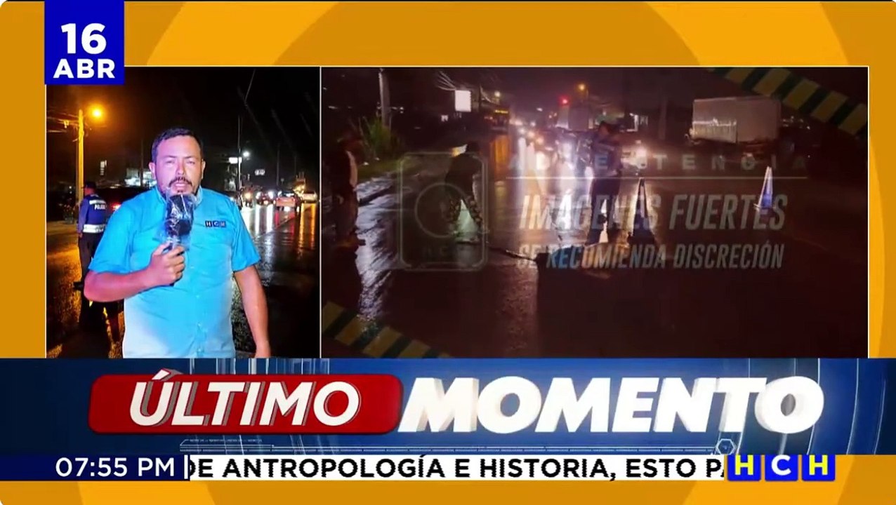 Hombre muere tras ser atropellado en Santa Rosa de Copán