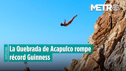 La Quebrada de Acapulco rompe récord Guinness_HOR