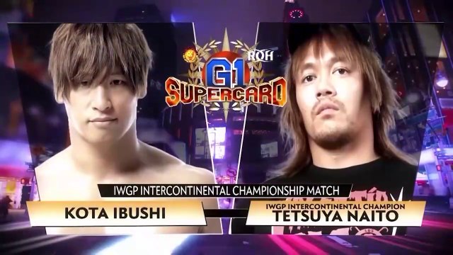 Tetsuya Naito vs Kota Ibushi - IWGP INTERCONTINENTAL CHAMPIONSHIP: NJPW G1 SUPERCARD (4/6/2019)