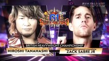 Zack Sabre Jr. vs Hiroshi Tanahashi - BRITISH HEAVYWEIGHT CHAMPIONSHIP MATCH: NJPW G1 SUPERCARD (4/6/2019)