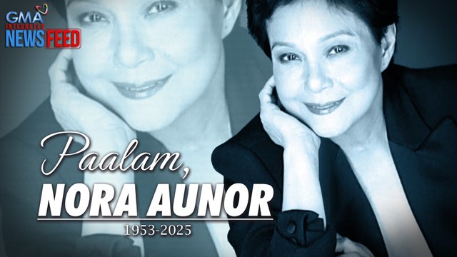 ‘Superstar’ Nora Aunor, pumanaw sa edad na 71 | GMA Integrated Newsfeed