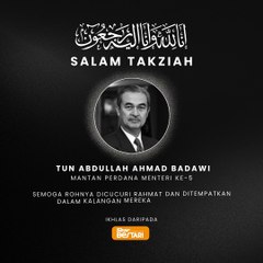 Tun Abdullah: Pemergian yang dirindui