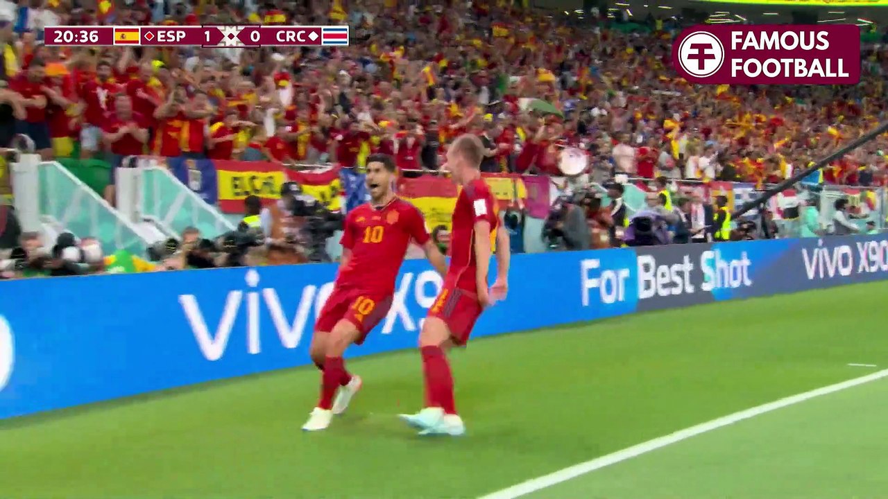 Match Highlights - Spain 7 vs 0 Costa Rica - Matchday 11 - World Cup Qatar 2022 | Famous Football