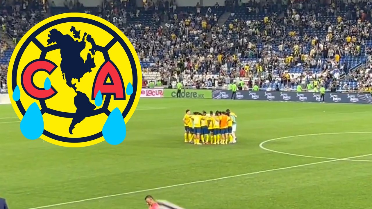 América expone su crisis tras la derrota contra Monterrey; así se reúnen tras terminar el partido
