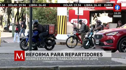 Avanza reforma para repartidores de apps; exigen infraestructura vial y prevención de accidentes