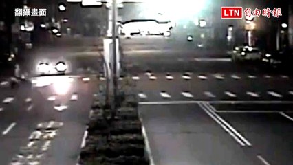 台中又見死亡車禍！23歲BMW男撞死78歲回收老婦（翻攝畫面／警方提供）