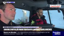 Savoie: des chutes de neige massives avec un risque d'avalanches