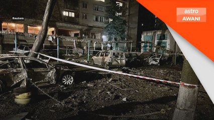 Dua maut, 16 cedera akibat serangan dron Rusia