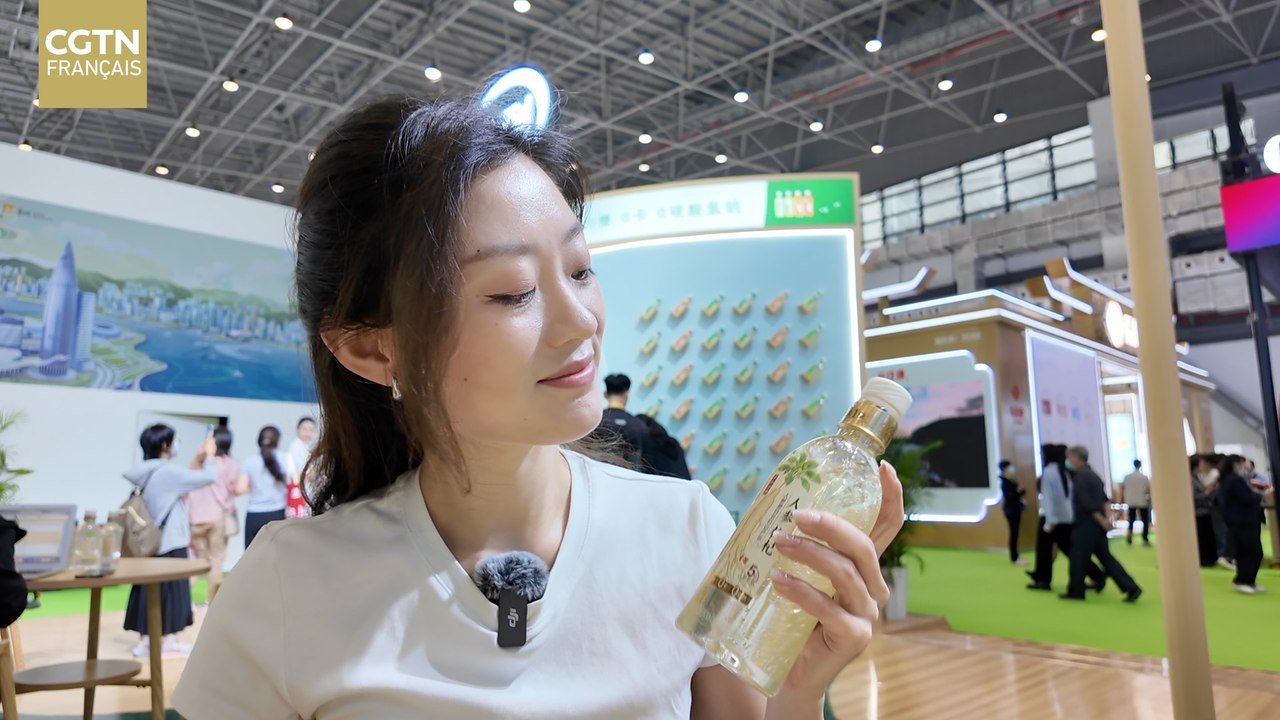 Découverte à l'Expo de Hainan 2025 : une innovation en bouteille