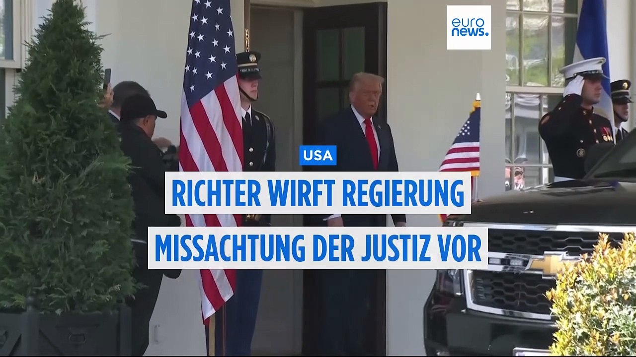 US-Richter wirft Trump Missachtung der Justiz vor