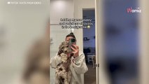Une femme filme son chiot... et surprend une scène bouleversante (Vidéo)