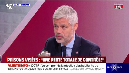 "On est sans doute devenu en Europe le pays où la sécurité est le moins assurée", estime Laurent Wauquiez