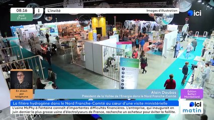L'hydrogène a toujours un avenir selon Alain Daubas, président de la Vallée de l'Energie dans le Nord Franche-Comté