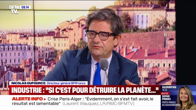 Ce sont des usines qui sont conçues pour être décarbonées : le directeur général de BPI France répond au PDG de Safran
