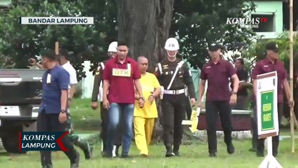 Kopda Basar Jalani Rekonstruksi Penembakan 3 Polisi