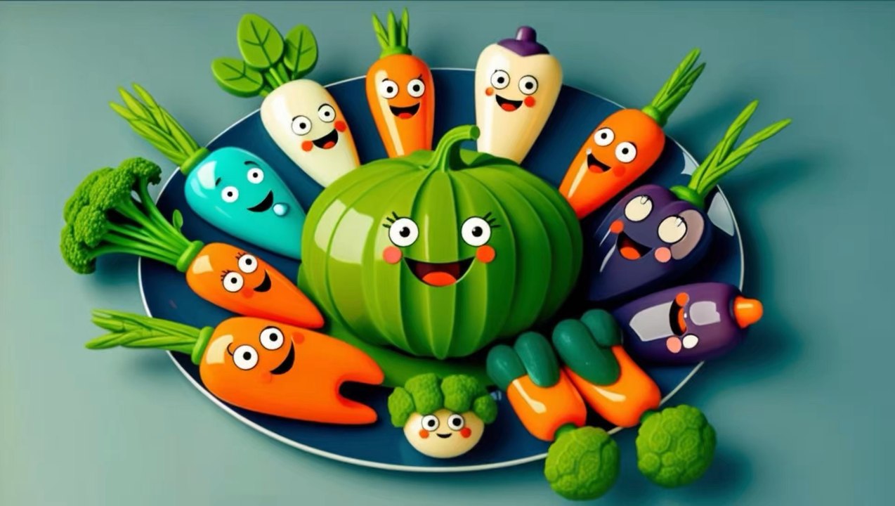 🎶 Comptine on apprend les légumes en dansant 🎶