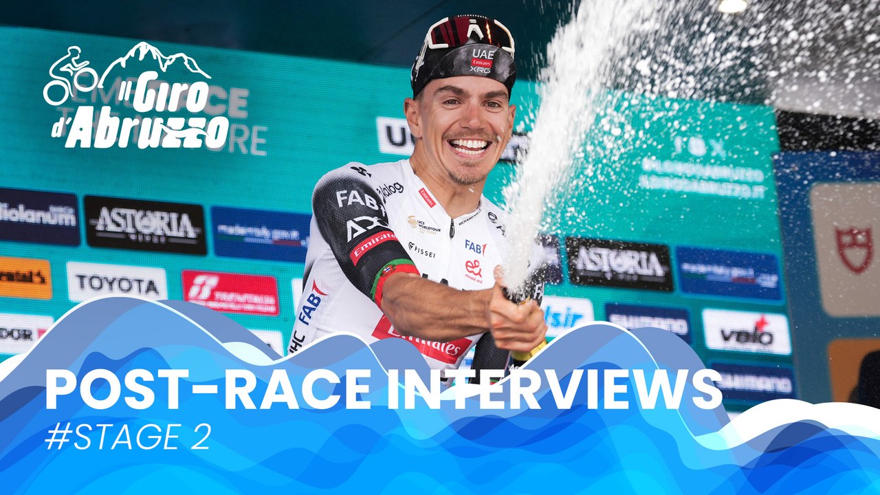 Il Giro d'Abruzzo 2025 | Stage 2: Post-race interviews