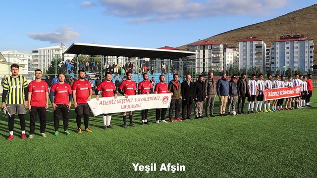 Afşin’de Futbol Turnuvası Başladı