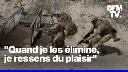 Guerre en Ukraine: BFMTV en immersion avec des snipers des forces spéciales Omega à l'entraînement