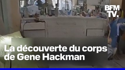 La police américaine diffuse les images de la découverte des corps de l'acteur Gene Hackman et de sa femme