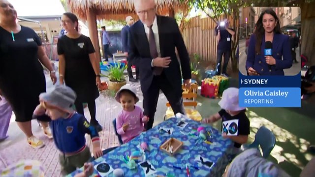 Prime Minister Anthony Albanese spends today campaigning in Brisbane