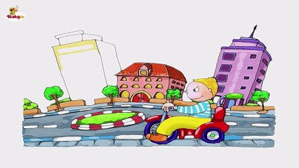 Babytv art tricycle